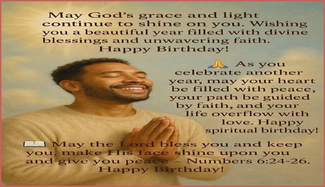 Happy Spiritual Birthday Wishes And Blessings